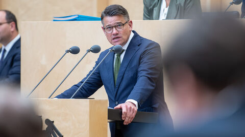 Boris Rhein spricht vor Bundesrat